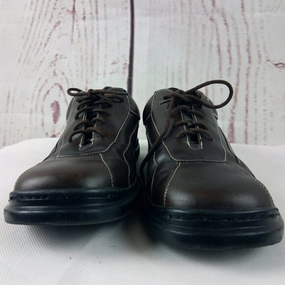 Cole Haan Air Men\'s Brown Leather Round Toe Stitched Oxford Shoes Size 1… main image 5